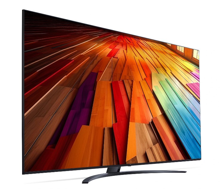 TV LED LG 75UT81 189 cm 4K UHD Smart TV 2024 Noir et Bleu