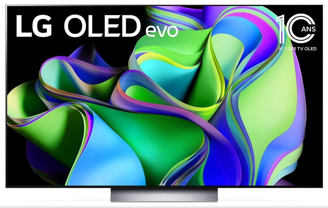 TV OLED Evo LG OLED55C3 139 cm 4K UHD Smart TV 2023 Noir et Argent pas cher - Black Friday Téléviseur Fnac