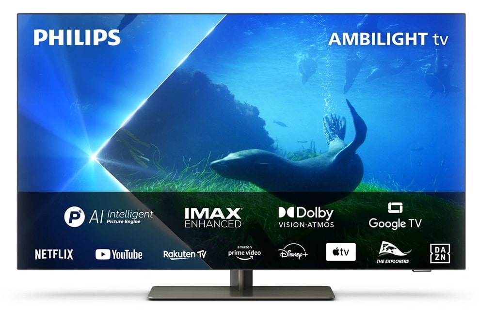 TV OLED Philips 55OLED848 139 cm Ambilight 4K 2023