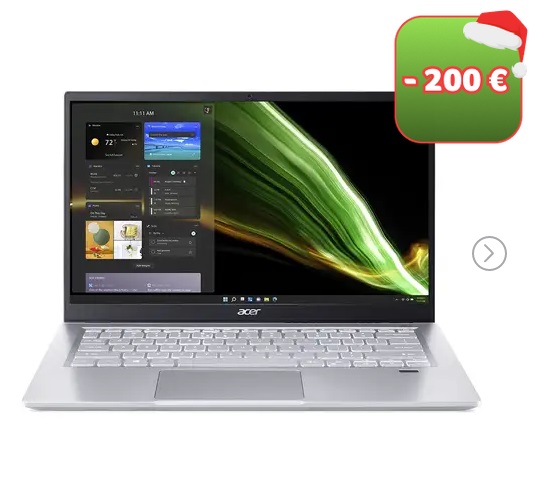 Acer Swift 3 Ordinateur portable ultrafin SF314-43 Argent