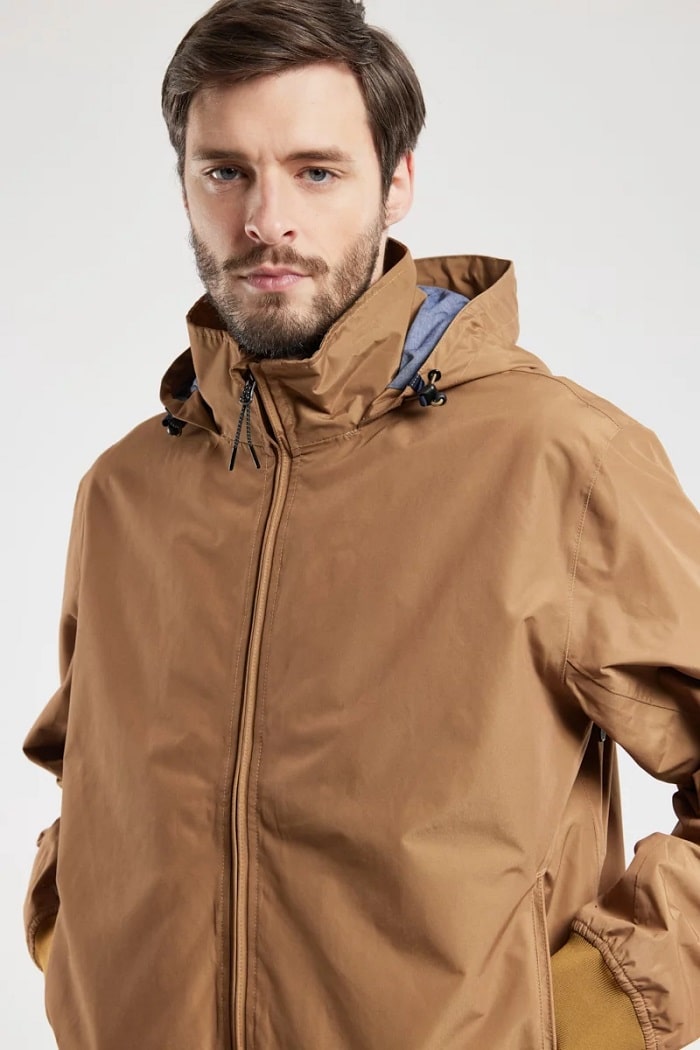 Blouson imperméable HIKING Armor Lux Tabac - Blouson Homme Armor-Lux