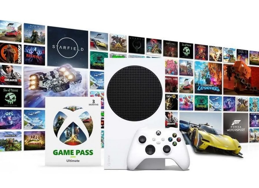 Console Xbox Series S Starter Pack 512Go + 3 mois de Game Pass Ultimate inclus