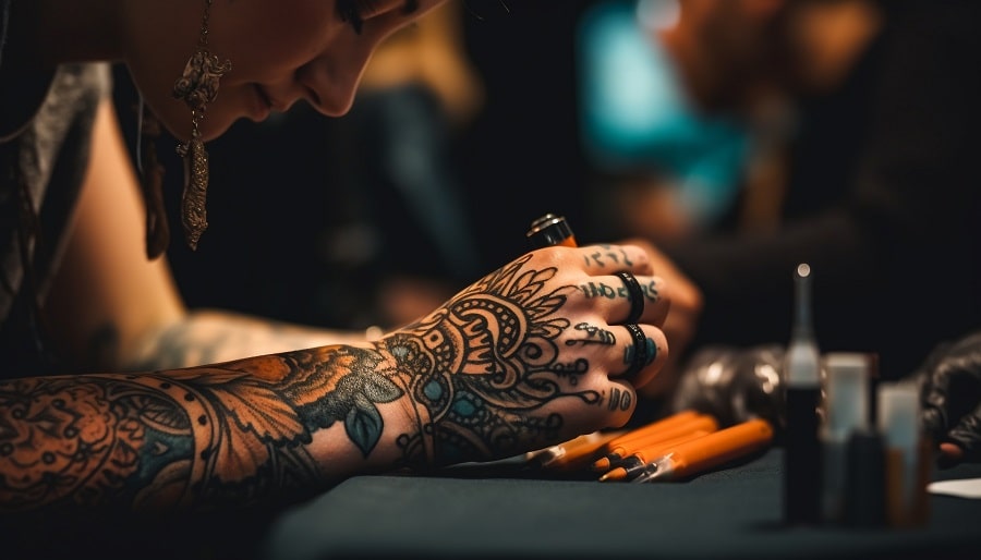 Entre les Français et les tatouages en anglais, une véritable love story