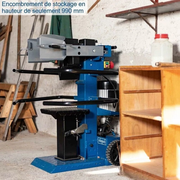 Scheppach Fendeur de bois compact 8T vertical