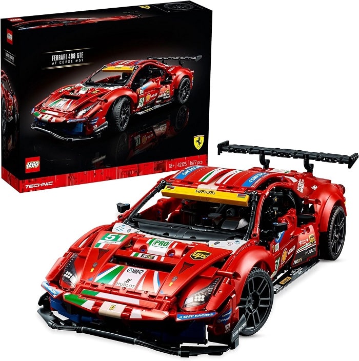 LEGO® Technic 42125 Ferrari 488 GTE “AF Corse #51”