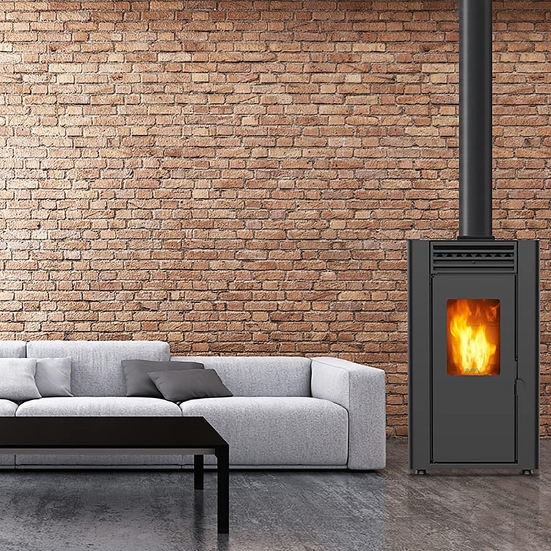 Poêle à granulés de bois Supra ORPHEE 10kw noir