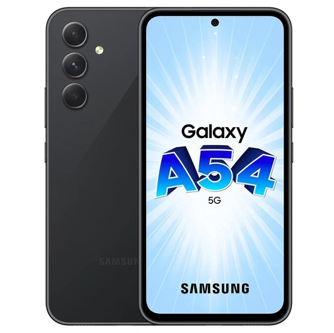Pack Smartphone Samsung Galaxy A54 128Go Noir 5G + CASQUE JBL TUNE 520BT