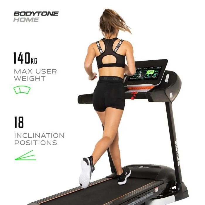 BODYTONE Tapis de course pliable DT-22W 22 km/h WIFI