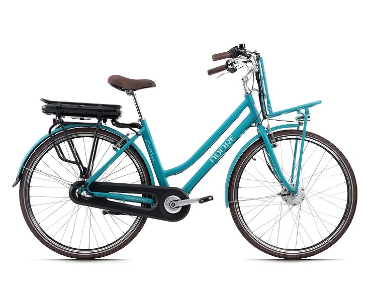 Vélo électrique Femme 28'' CANTALOUPE bleu