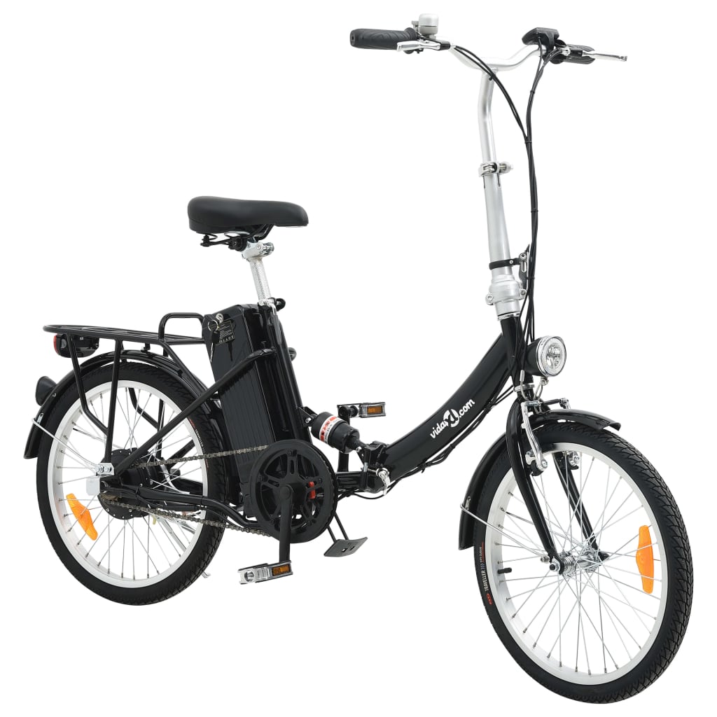 Vélo électrique pliable VidaXL et pile lithium-ion Alliage d'aluminium