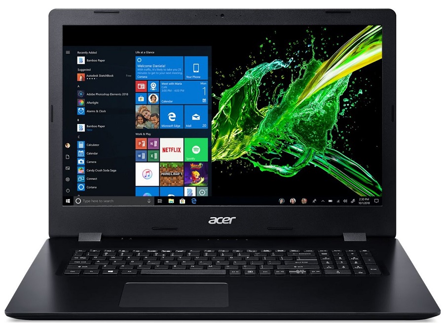 Acer Aspire A317-51-56LD Noir Ordinateur portable
