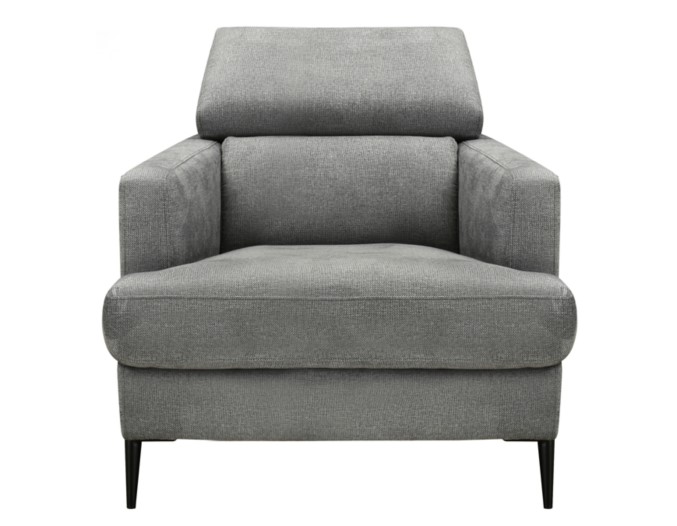 Fauteuil HASTING tissu gris