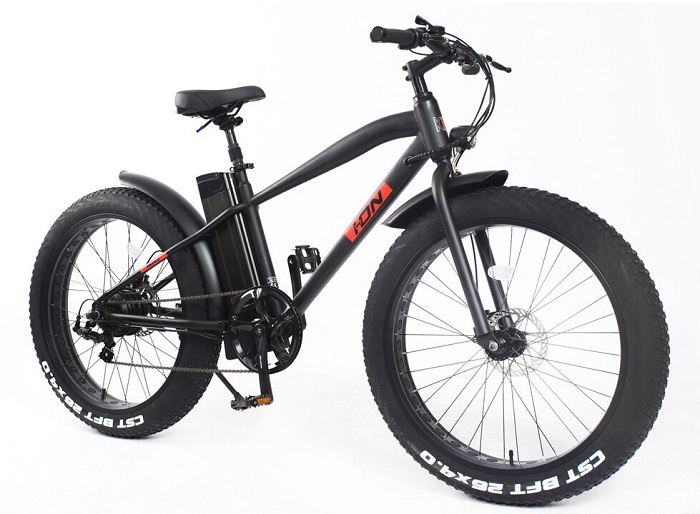 Vélo électrique Ion Fat 26' 250 W Noir