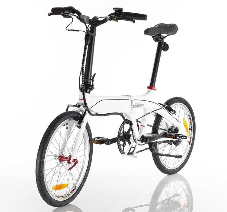 Vélo électrique pliant Stelvio Blanc
