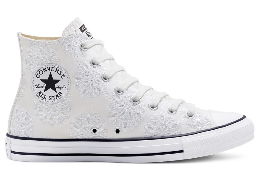 Converse Boho Mix Chuck Taylor All Star High Top white white black