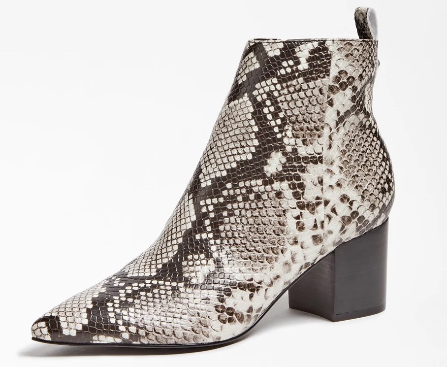 BOTTINES JELLY IMPRIMÉ PYTHON GUESS Gris Multi