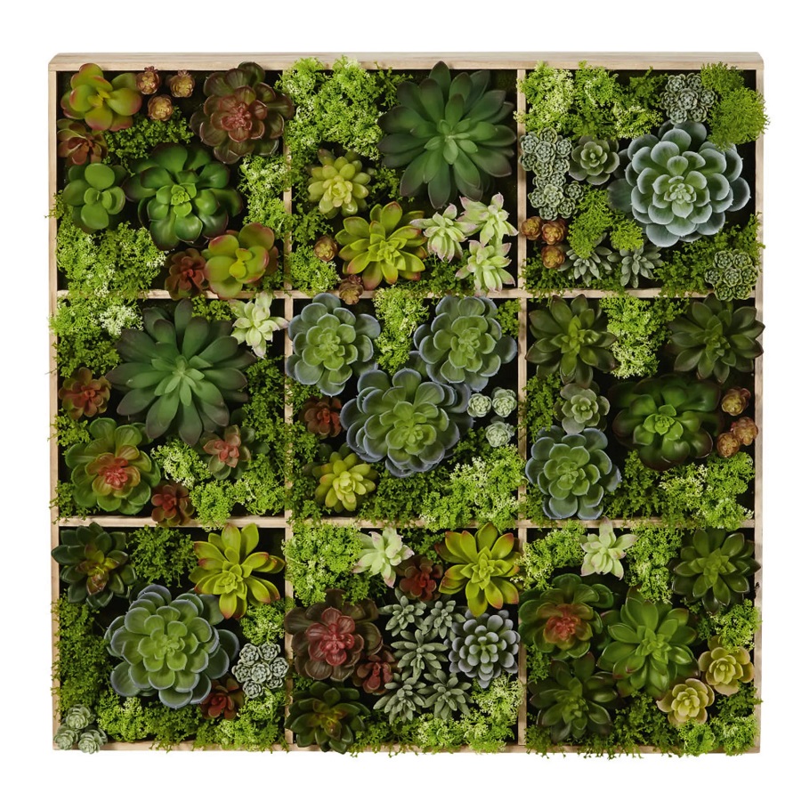 Déco murale plantes artificielles Flavie - Maisons du Monde