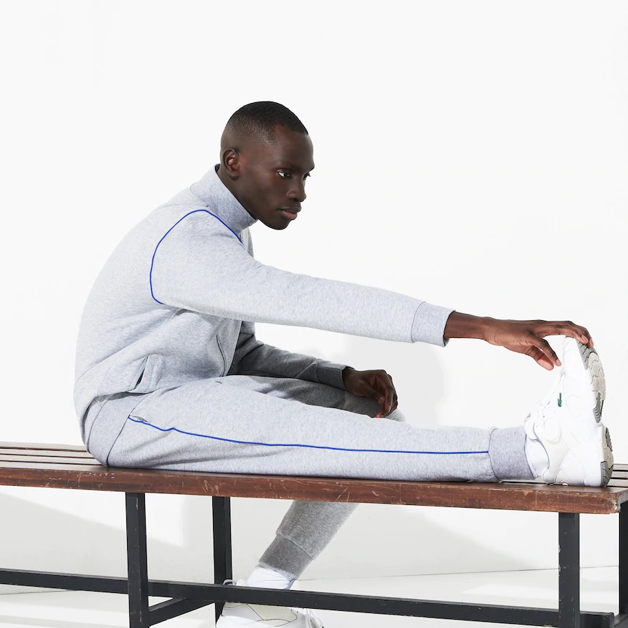 Ensemble lacoste molleton sales