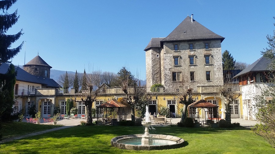 Le Château de Candie à Chambéry en Savoie