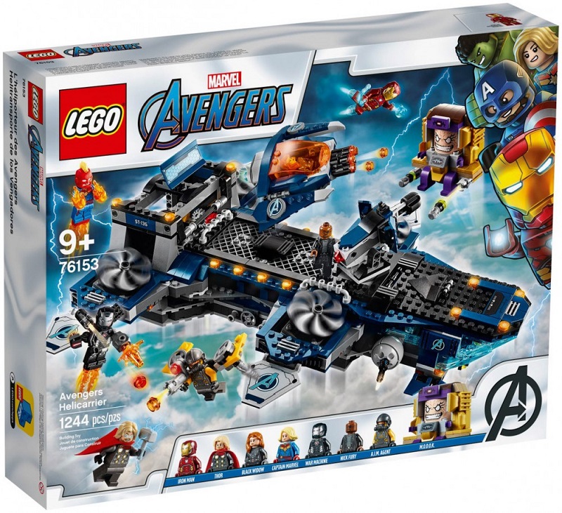 LEGO Marvel Super Heroes L'héliporteur des Avengers 76153