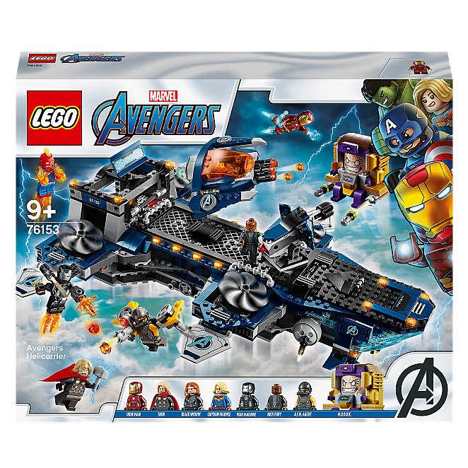 LEGO Marvel Super Heroes L'héliporteur des Avengers 76153