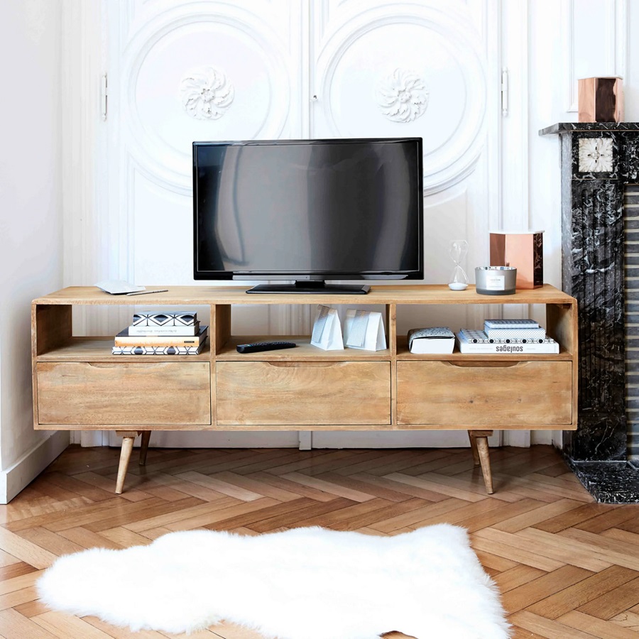 Meuble TV vintage Trocadero en manguier - Maisons du Monde