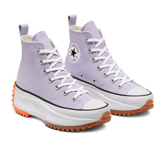 Converse Run Star Hike Sunblocked à tige montante unisexe moonstone violet/white