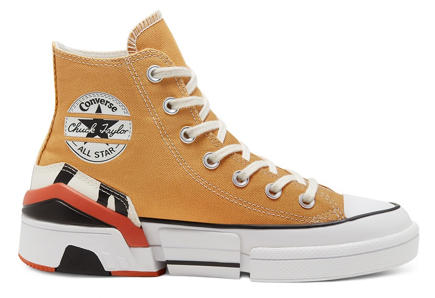 Converse Sunblocked CPX70 High Top zinc yellow/black/egret