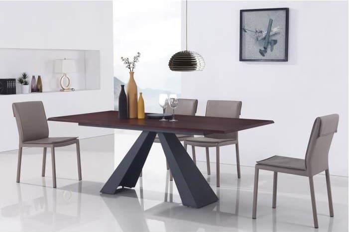 Table à manger design AMALFI en bois