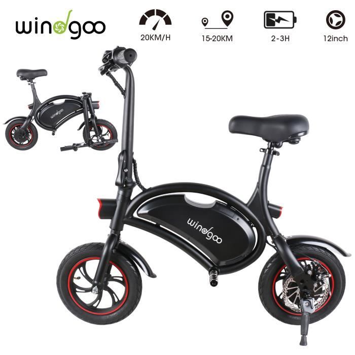 Windgoo Vélo Électrique Pliant 12"