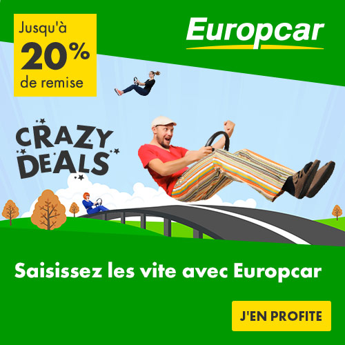 Europcar Location voiture pas Cher 175 Euros la Semaine