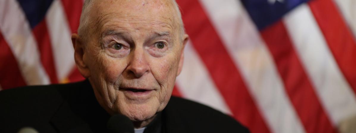 Etats-Unis :  accusé d'abus sexuels, l'ex-cardinal Theodore McCarrick est défroqué par le Vatican
