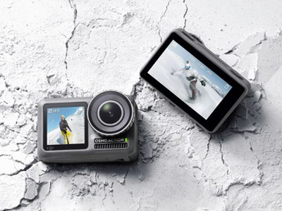 mini caméra 4K DJI Osmo Action + carte micro SD 64 Go à 279 €