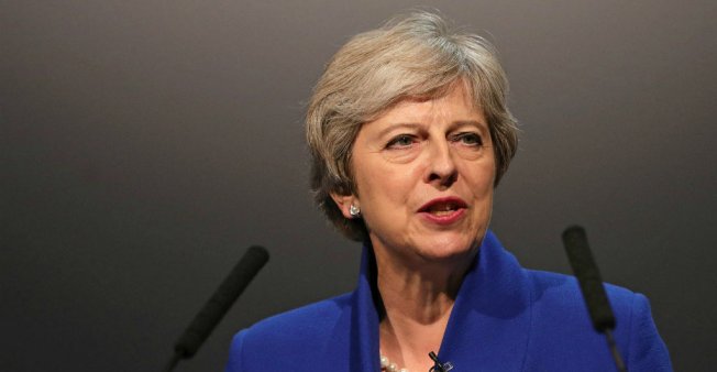 Brexit : "C'est mon accord ou pas d'accord du tout", met en garde Theresa May