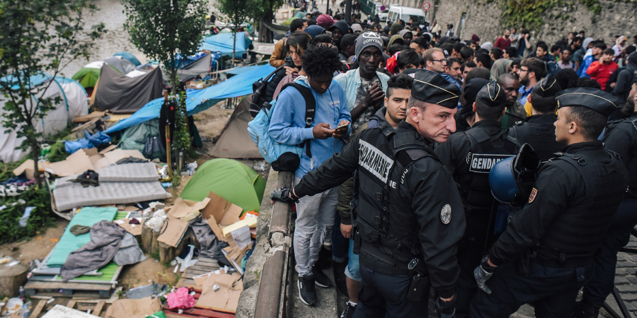 Évacuation des deux derniers grands campements de migrants à Paris