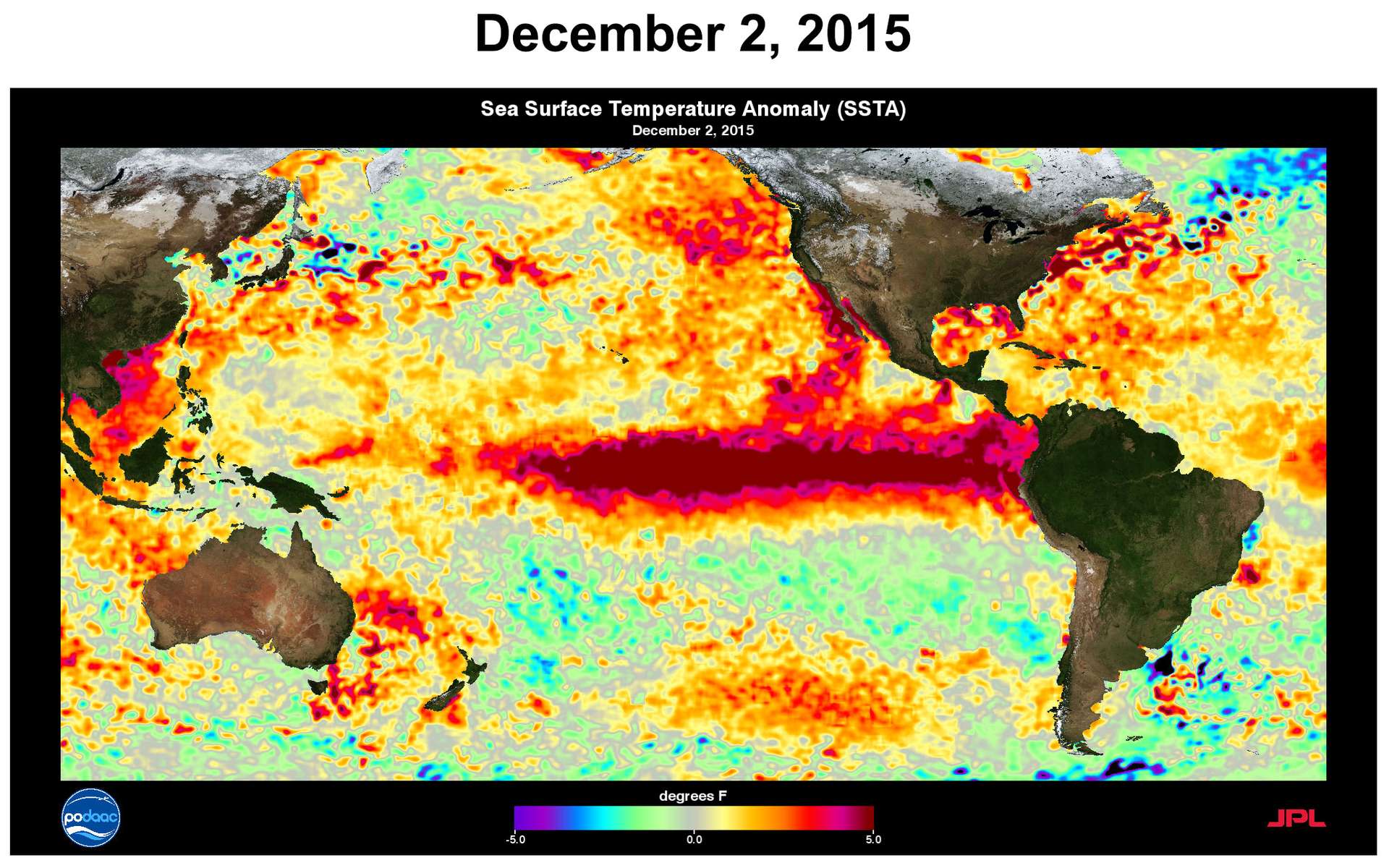 Climat : le puissant El Niño 2015-2016 se meurt