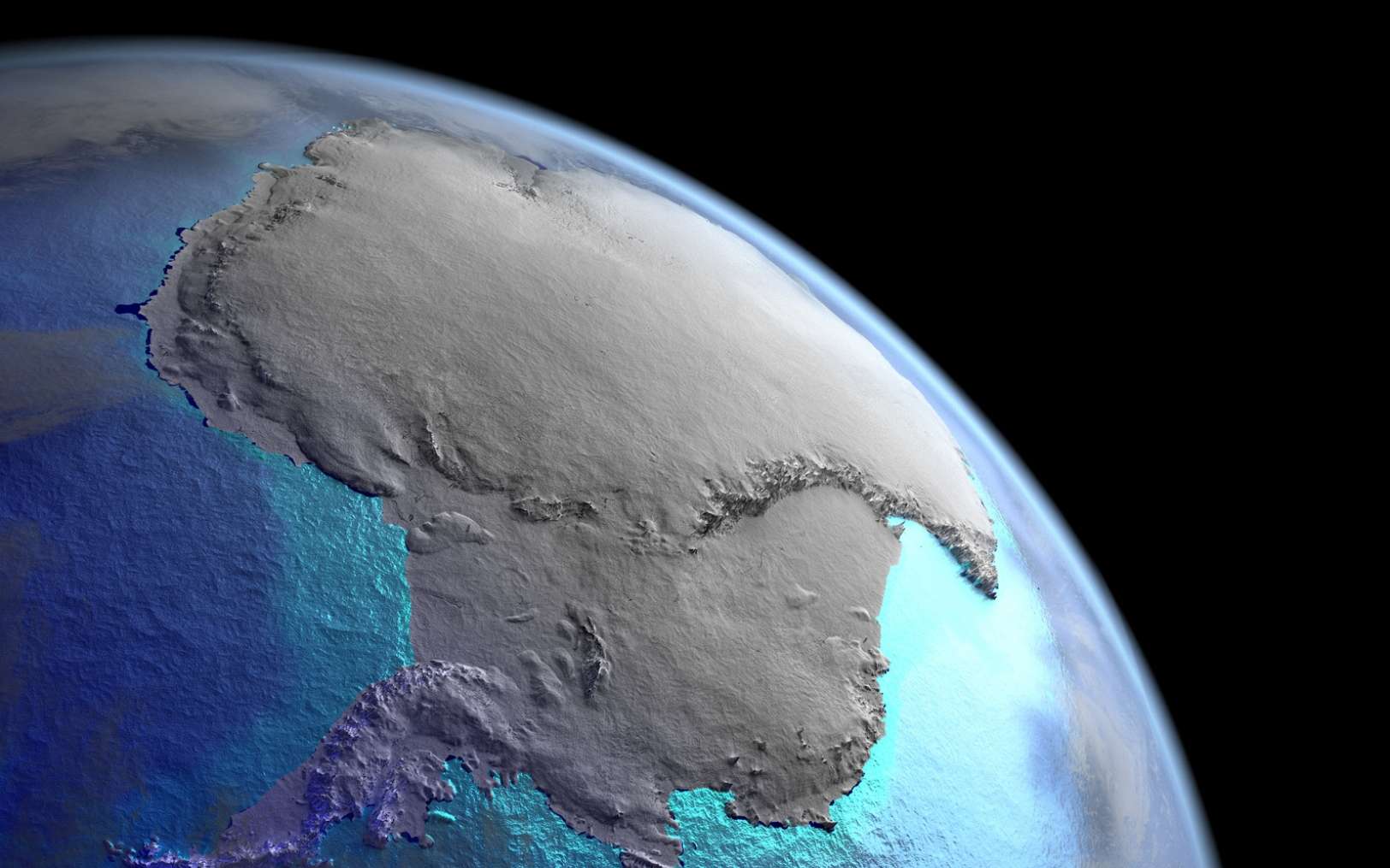 Des continents perdus découverts sous la glace en Antarctique