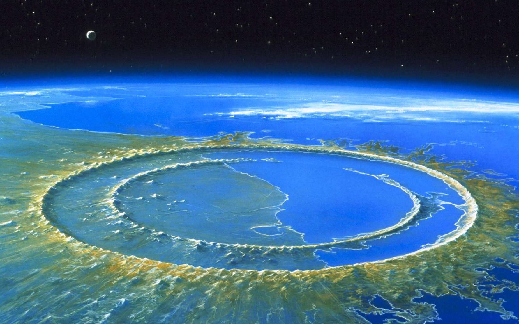 L'astéroïde tueur de dinosaures aurait réchauffé le climat pendant 100.000 ans