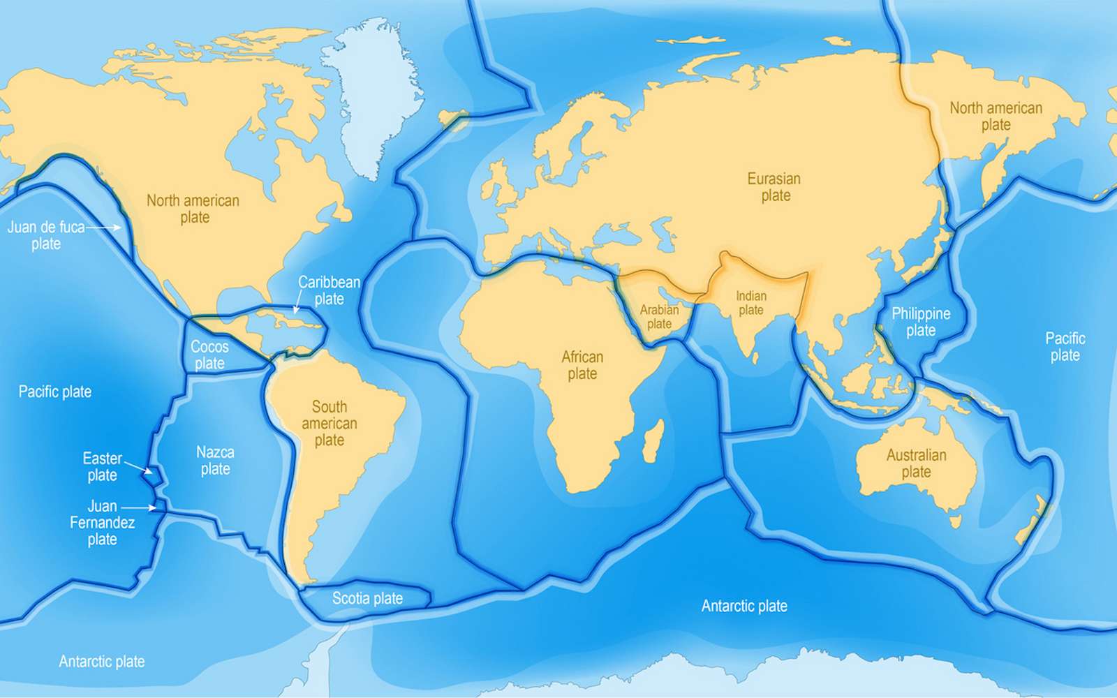 Combien de plaques tectoniques compte la Terre ?