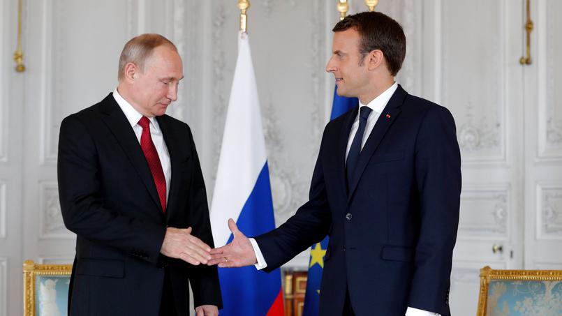 Entre Poutine et Macron, seulement de «la tolérance», pour la presse russe - Le Figaro