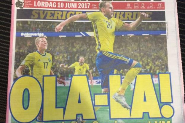 Equipe de France : «Ola-la !», la presse suédoise encense Ola Toivonen et se moque des Français - L'Équipe.fr