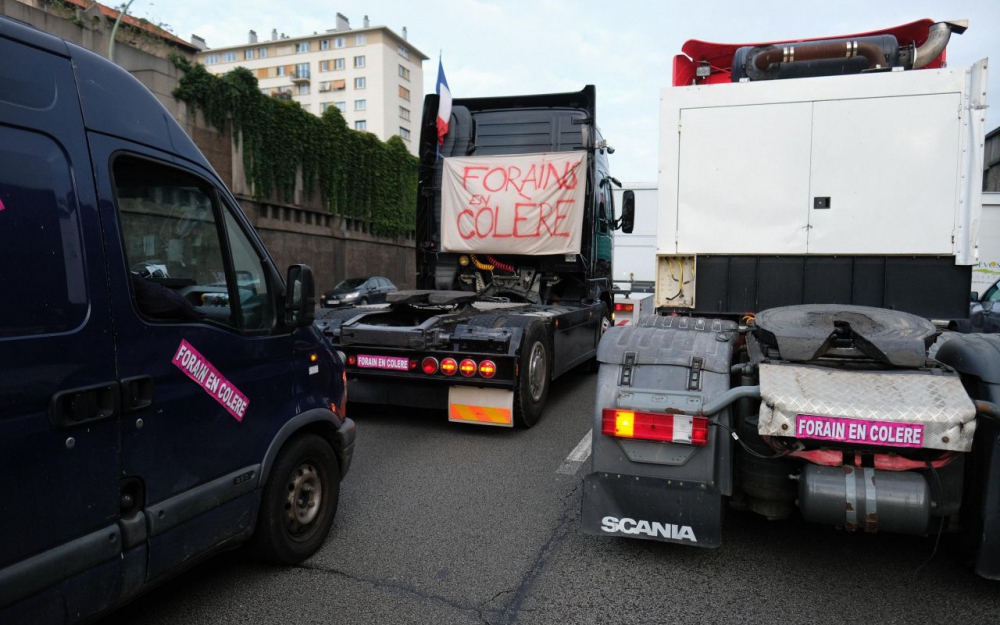 Loi Travail : pourquoi Marcel Campion et les forains ont bloqué la circulation - Le Parisien