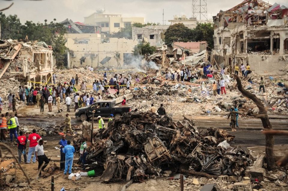 Mogadiscio : un attentat des shebab fait plus de 270 morts - Libération