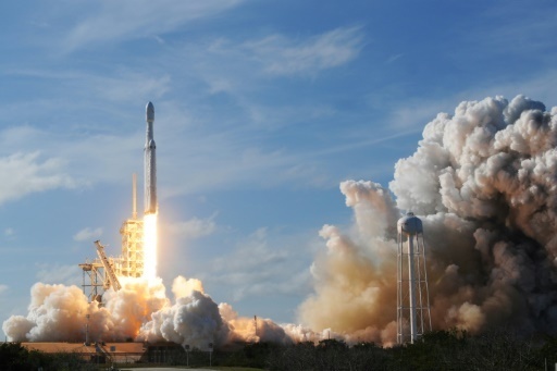 SpaceX: pari réussi avec le premier vol de la plus puissante fusée du monde - Le Point