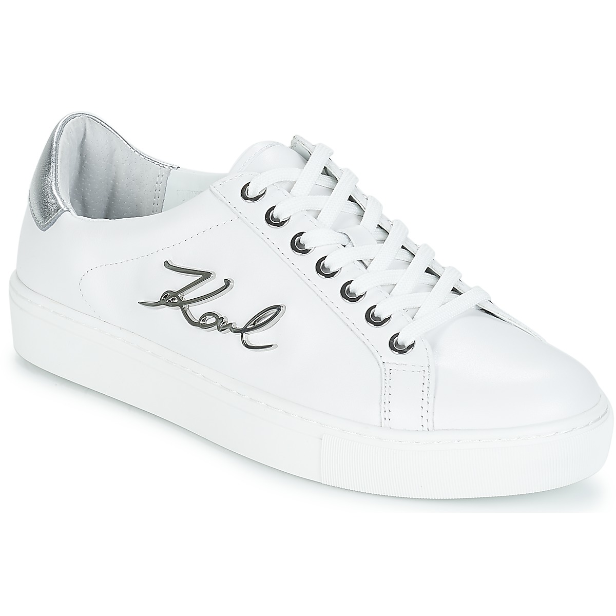 Karl Lagerfeld KUPSOLE SIGNIA Blanc / Argent