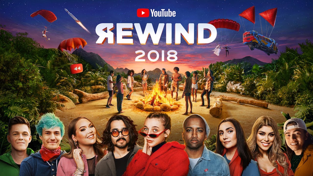 Rewind : YouTube publie le top des vidéos les plus tendance en 2018