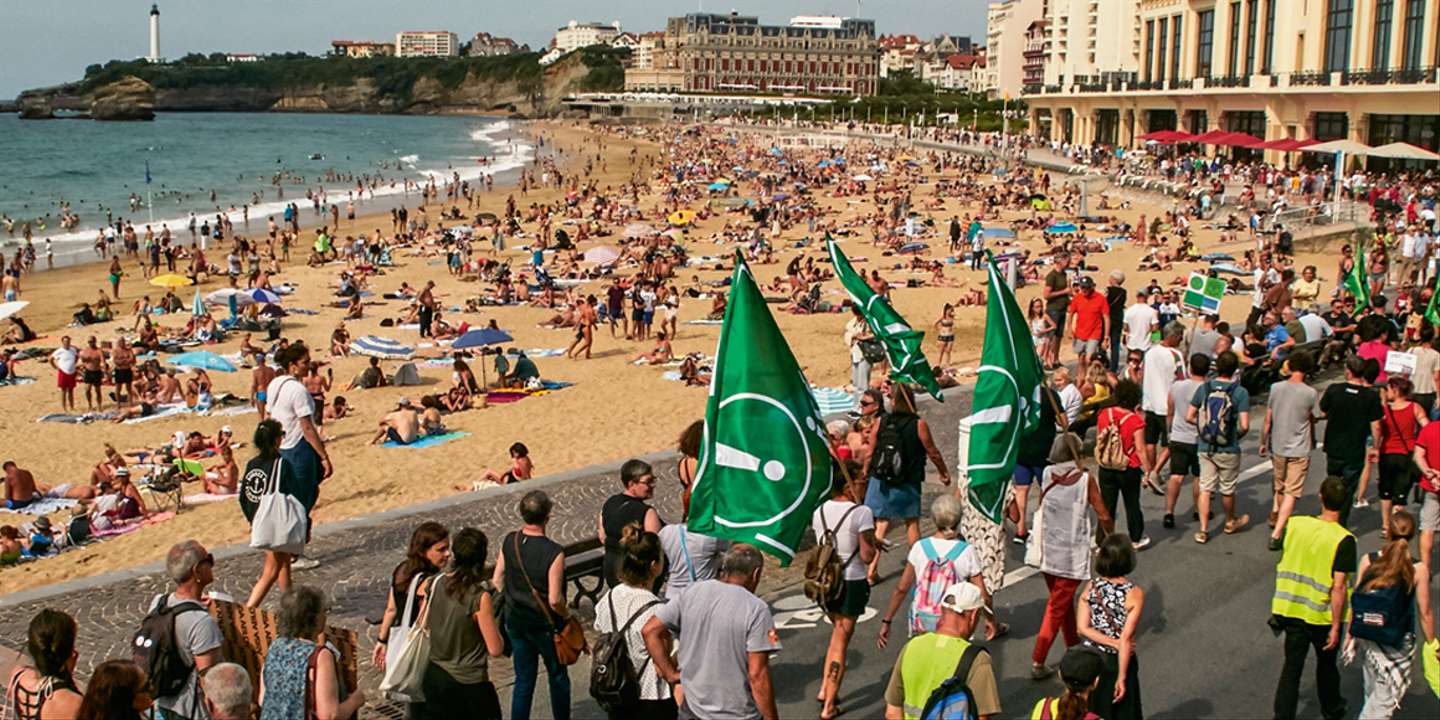 Avant le G7 de Biarritz, officiels et contre-manifestants sont dans les starting-blocks