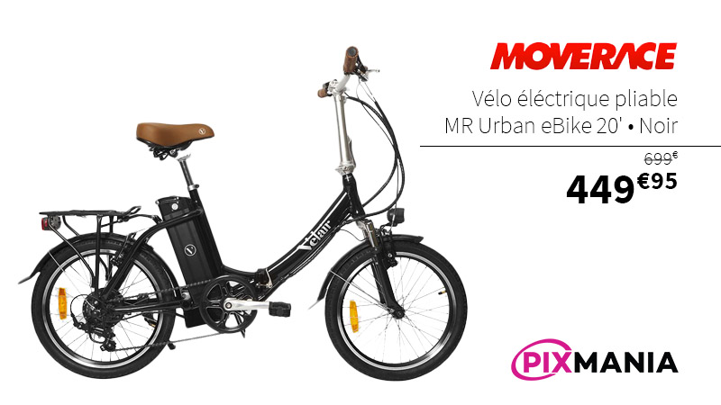 Vélo Electrique pas cher - Moverace Mr Urban eBike à 449.95 €