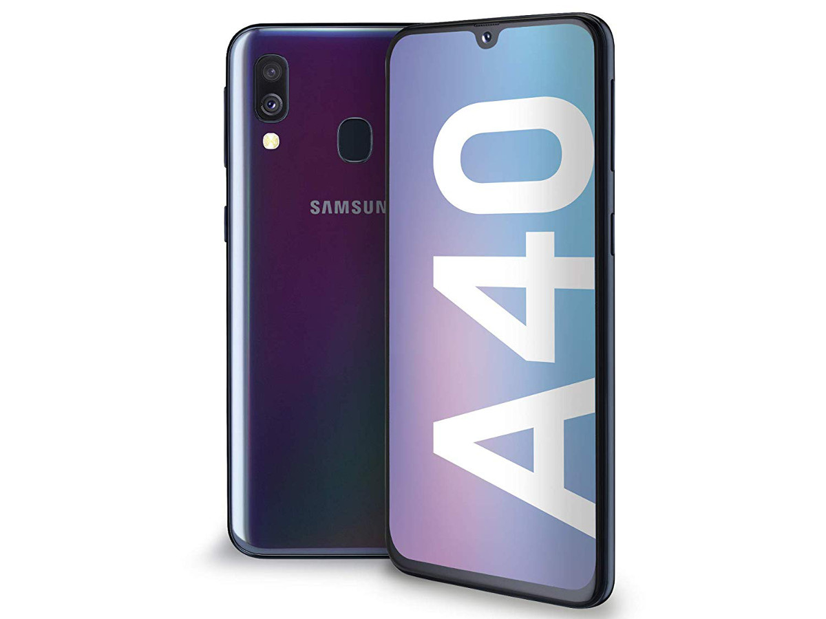 Le Samsung Galaxy A40 à 204 €