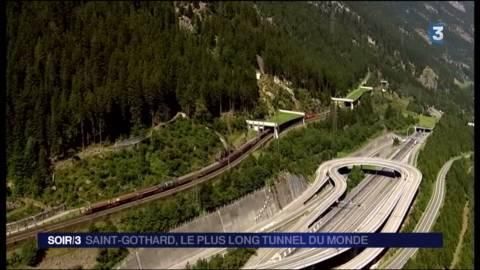 Alpes : le tunnel le plus long du monde en service